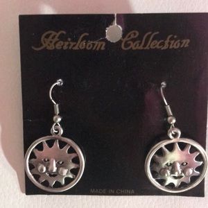 Sun earrings